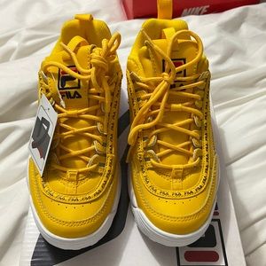 Fila Yellow Disruptor